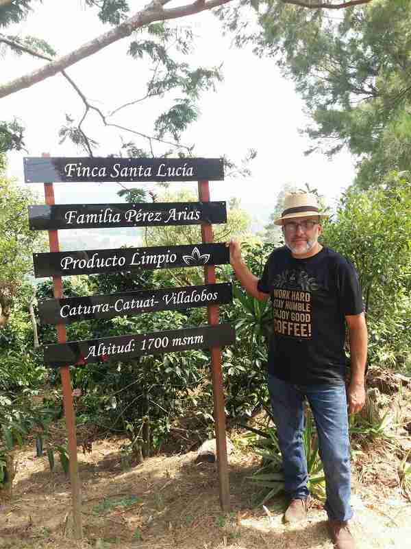 農園オーナーのMr. Ricardo Perez Barrantes